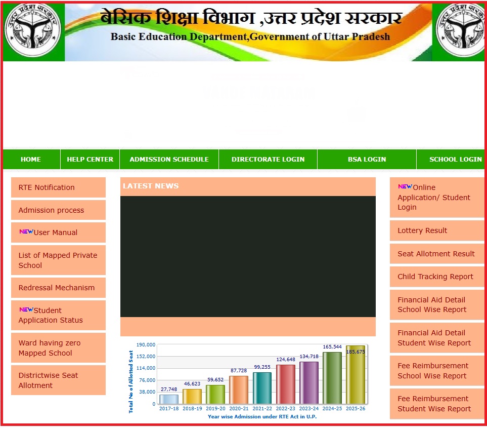 RTE UP स्कूल लिस्ट 2026-27